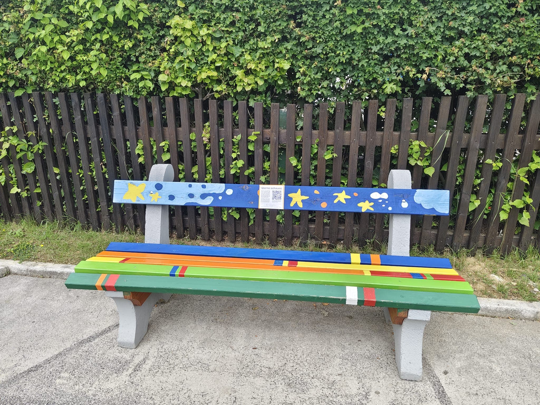 Sterne schauen Ort St. Kanzian Promenade - Projekt Wandelstern